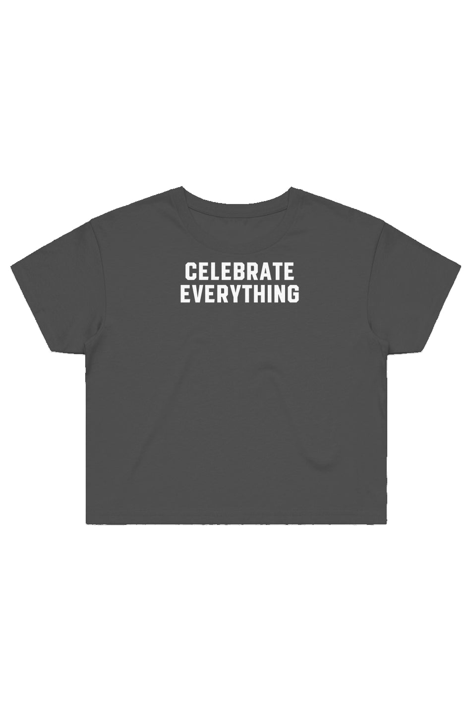 Celebrate Everything Cropped Tee