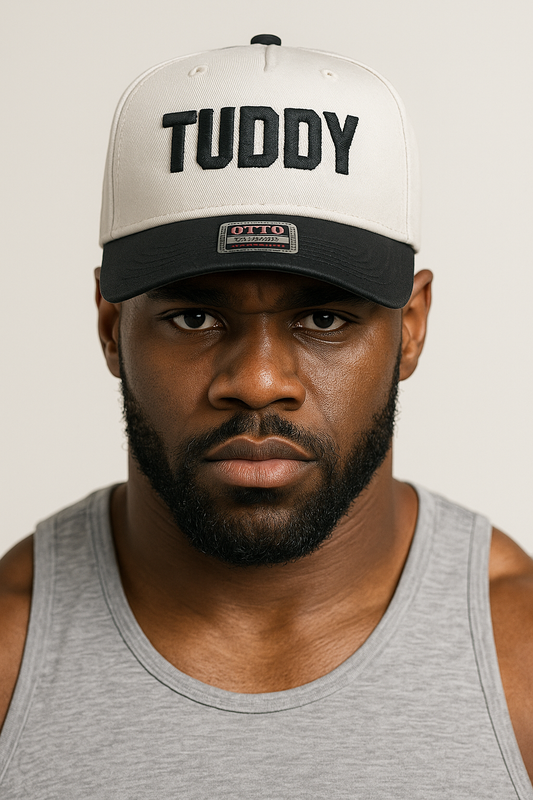 Tuddy Block Cap – Black/White