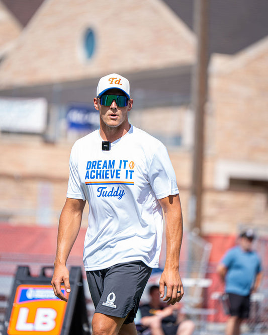 Gridiron Dreams × Tuddy “Dream It, Achieve It” Tee