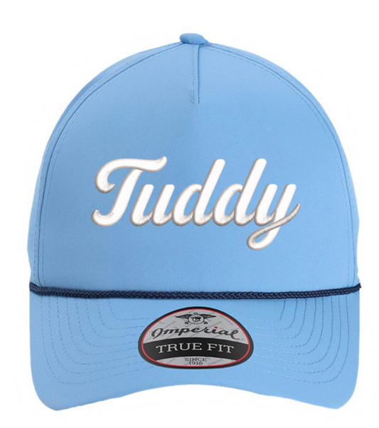 The Tuddy Baby Blue Cap – Navy Rope Edition